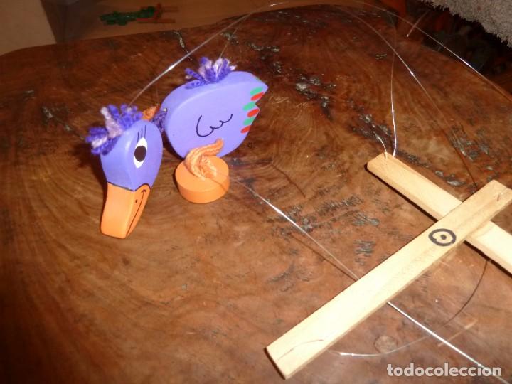 Figuras de acci&oacute;n: Marioneta pato madera - Foto 3