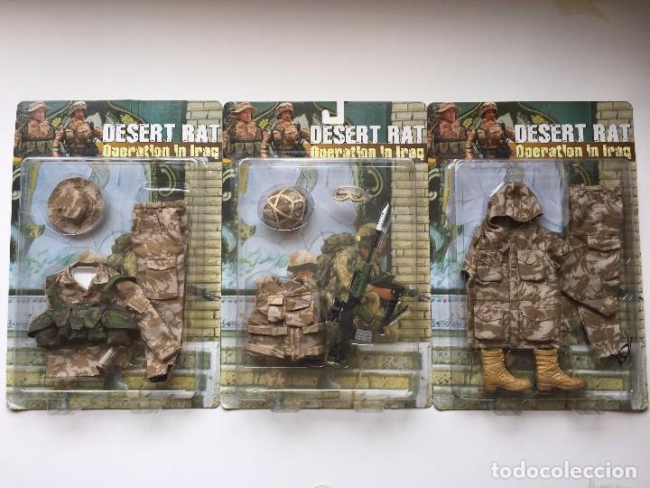 Figuras de acci&oacute;n: DESERT RAT - Operation in iraq - DRAGON - GEYPERMAN - Foto 1