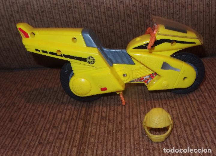 Figuras de acci&oacute;n: ECO CYCLE Y CASCO,CAPTAIN PLANET,KENNER,A&Ntilde;O 1991 - Foto 3
