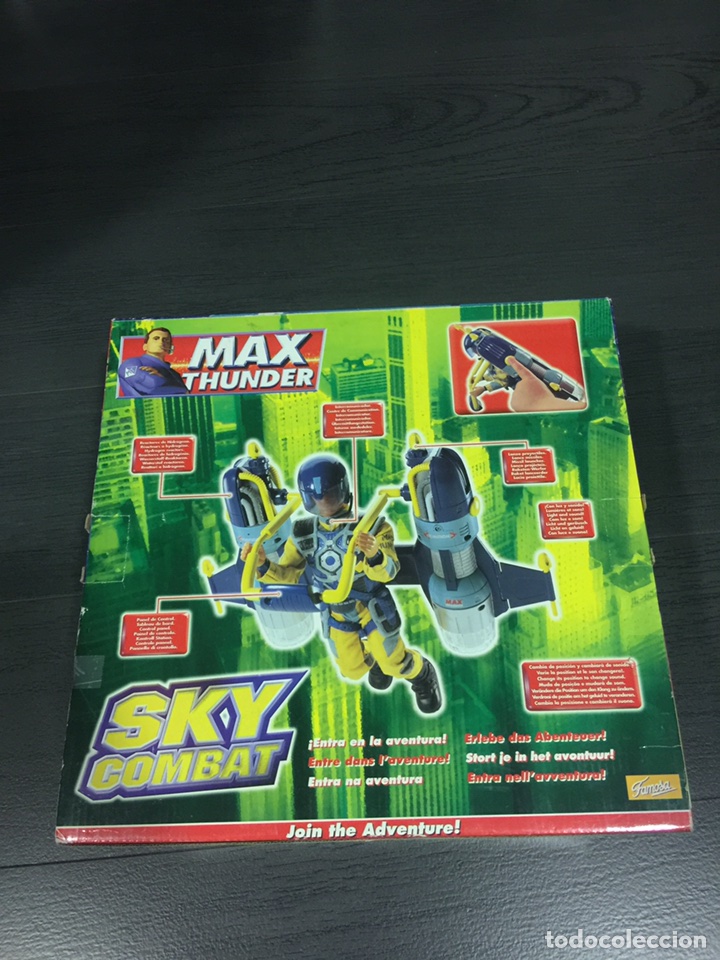 Figuras de acci&oacute;n: Mu&ntilde;eco max thunder sky combat - Foto 4