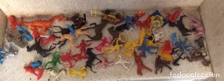Actionfiguren: Indios-vaqueros. Juguetes.