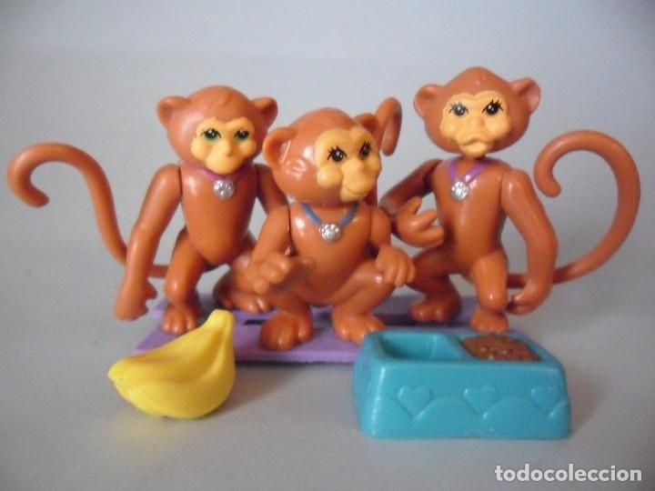 Figuras de acci&oacute;n: LITTLEST PET SHOP MAGIC MONKEYS KENNER 1992 - Foto 1