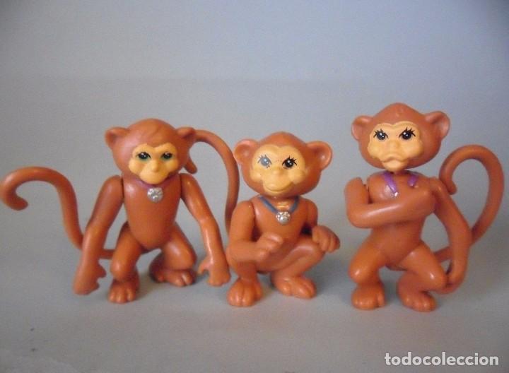 Figuras de acci&oacute;n: LITTLEST PET SHOP MAGIC MONKEYS KENNER 1992 - Foto 2