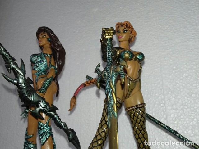 Figuras de acci&oacute;n: WITCHBLADE. TOP COW. 2 FIGURAS CLAYBURN MOORE. - Foto 2