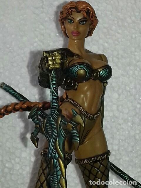 Figuras de acci&oacute;n: WITCHBLADE. TOP COW. 2 FIGURAS CLAYBURN MOORE. - Foto 3