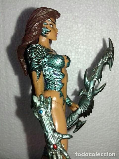 Figuras de acci&oacute;n: WITCHBLADE. TOP COW. 2 FIGURAS CLAYBURN MOORE. - Foto 4
