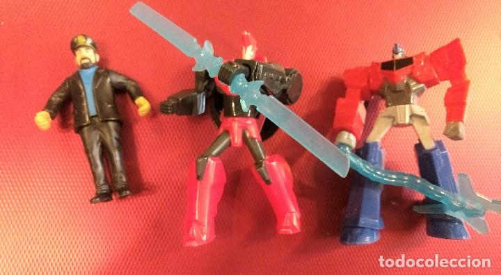 Figuras de acci&oacute;n: Lote de McDonalds transformers 2015 y Capit&aacute;n Haddock, Tint&iacute;n 2011 - Foto 1