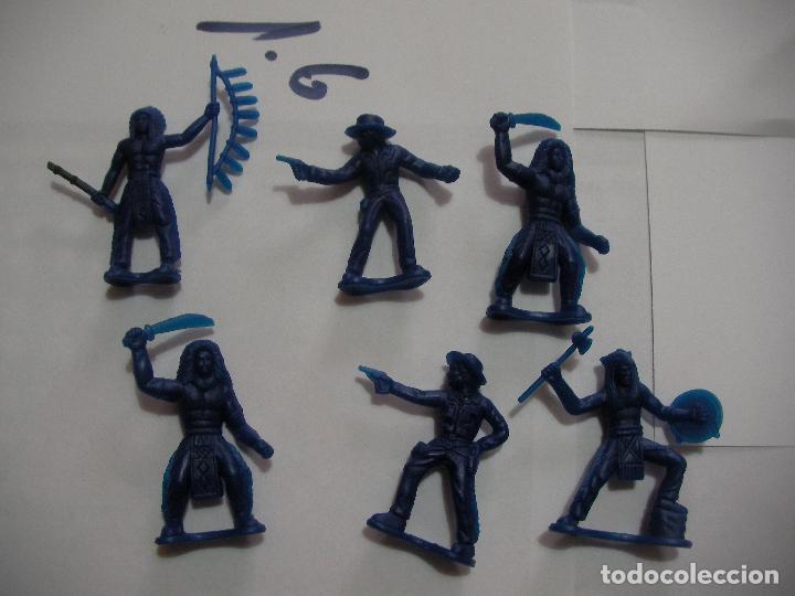 Figuras de acci&oacute;n: LOTE DE SOLDADOS E INDIOS - Foto 1