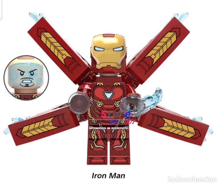 figura lego iron man