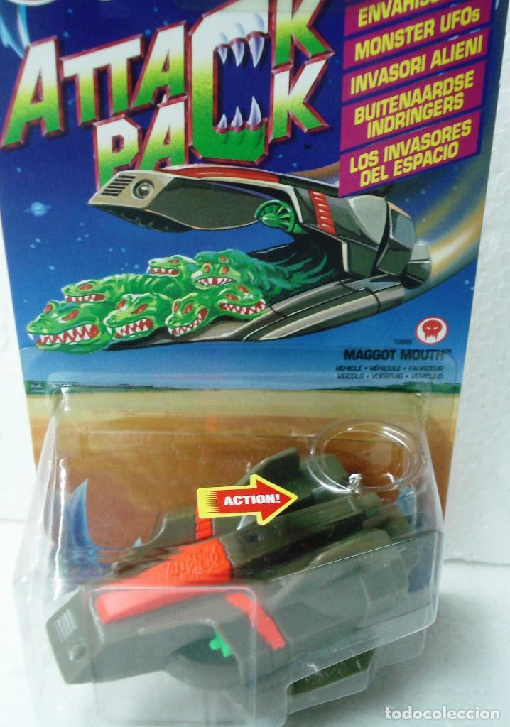 Figuras de a&ccedil;&atilde;o: HOT WHEELS ATTACK PACK MAGGOT MOUTH DE MATTEL. A&Ntilde;OS 90. &iexcl;NUEVO Y PRECINTADO!!