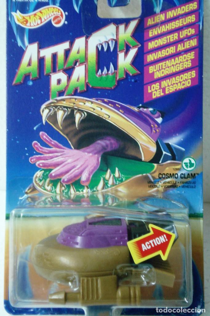 Figurines d'action: HOT WHEELS ATTACK PACK COSMO CLAM DE MATTEL. A&Ntilde;OS 90. &iexcl;NUEVO Y PRECINTADO!!