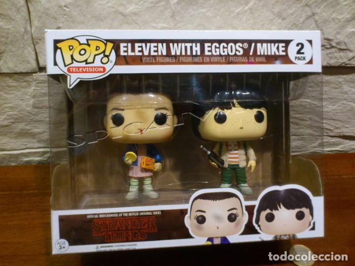 stranger things funko pop eleven with eggos