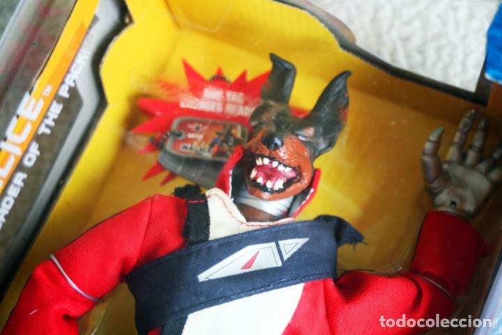 Figurines d'action: FIGURA DE ACCI&Oacute;N K9 CORPS: MALICE, LIDER DE LA MANADA. LANARD 2006, NUEVO A ESTRENAR!