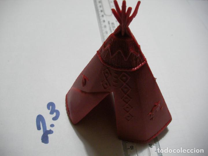 Figurines d'action: FIGURA DE GOMA O PVC TIPI O TIENDA INDIA - ENVIO INCLUIDO A ESPA&Ntilde;A