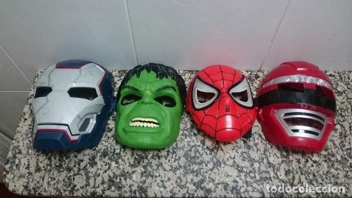 Figuras de acci&oacute;n: 4 CARETAS DIFERENTES - Foto 1
