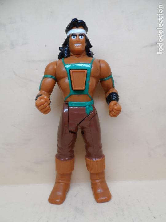 Figuras de acci&oacute;n: FIGURA KARATE FIGHTERS THUNDERFOOT 1994 MB - Foto 1