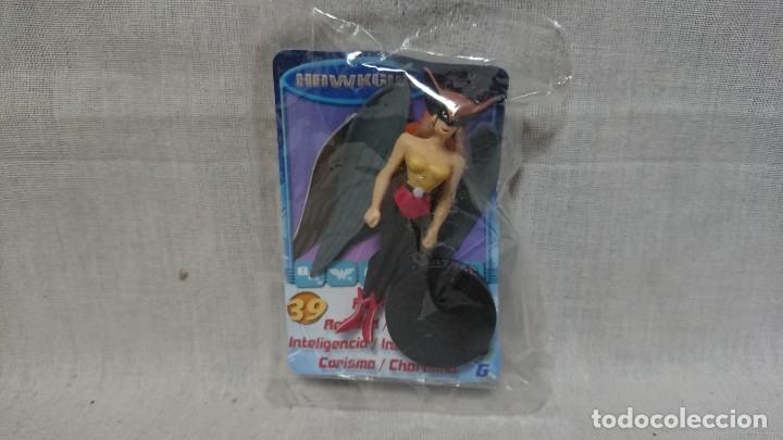 Figuras de acci&oacute;n: FIGURA PVC LA LIGA DE LA JUSTICIA HAWKGIRL PROMOCIONAL PHOSKITOS EN BOLSA, SIN ABRIR