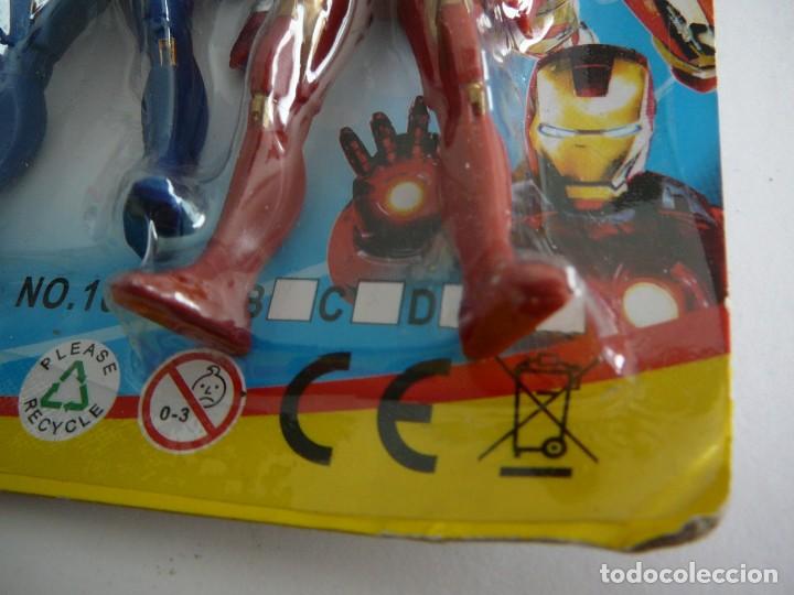 Figuras de acci&oacute;n: Blister Figuras Iron Man Mu&ntilde;ecos de pl&aacute;stico bootleg - Foto 3