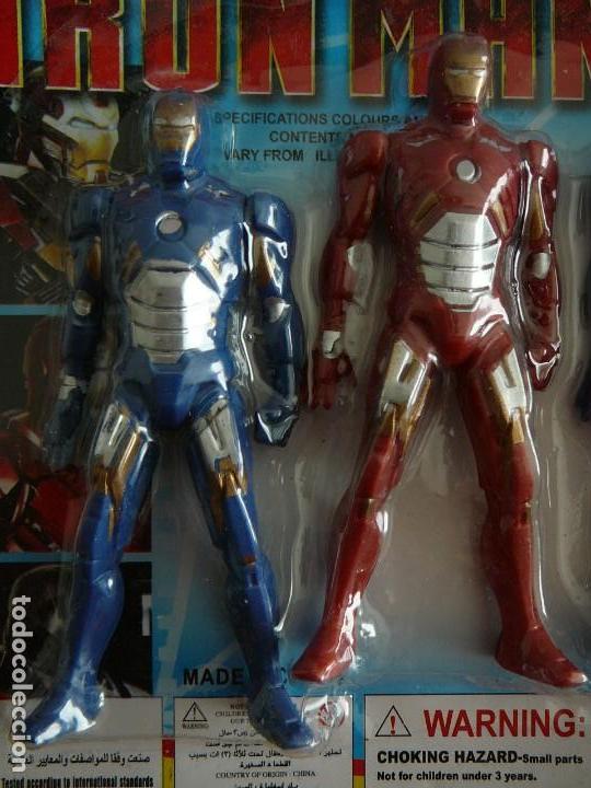 Figuras de acci&oacute;n: Blister Figuras Iron Man Mu&ntilde;ecos de pl&aacute;stico bootleg - Foto 7