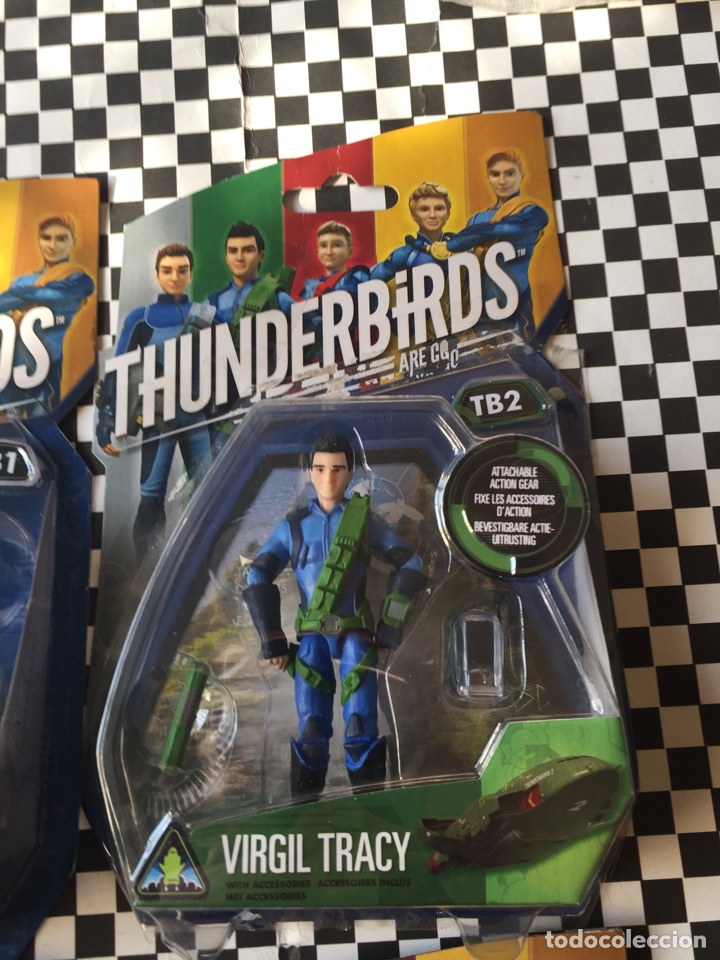 Figuras de acci&oacute;n: Thunderbirds 4 figuras Vivid nuevas - Foto 3