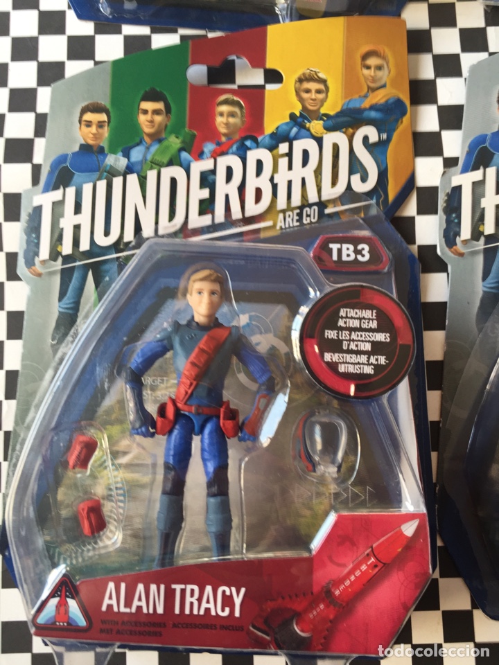 Figuras de acci&oacute;n: Thunderbirds 4 figuras Vivid nuevas - Foto 4