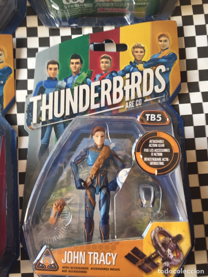 Figuras de acci&oacute;n: Thunderbirds 4 figuras Vivid nuevas - Foto 5