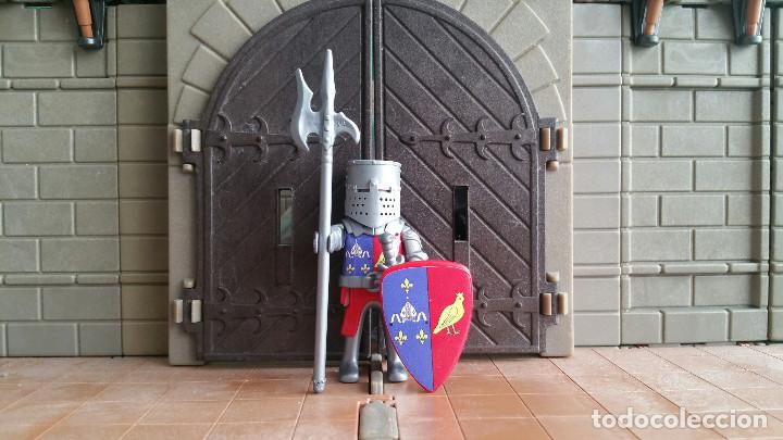 Actionfiguren: Playmobil Caballero de Charente Maritime CUSTOM Medieval Templario Cruzado Cruzadas Reino Cielos