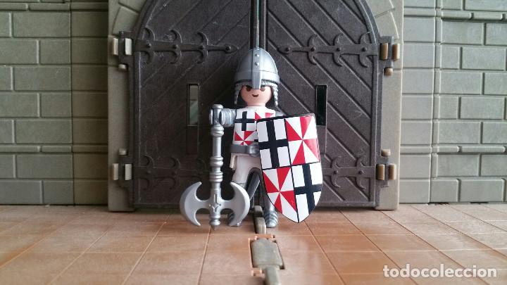Actionfiguren: Playmobil Gran Maestre Orden Teutonica CUSTOM Medieval Templario Cruzado Cruzadas Reino de los cielo