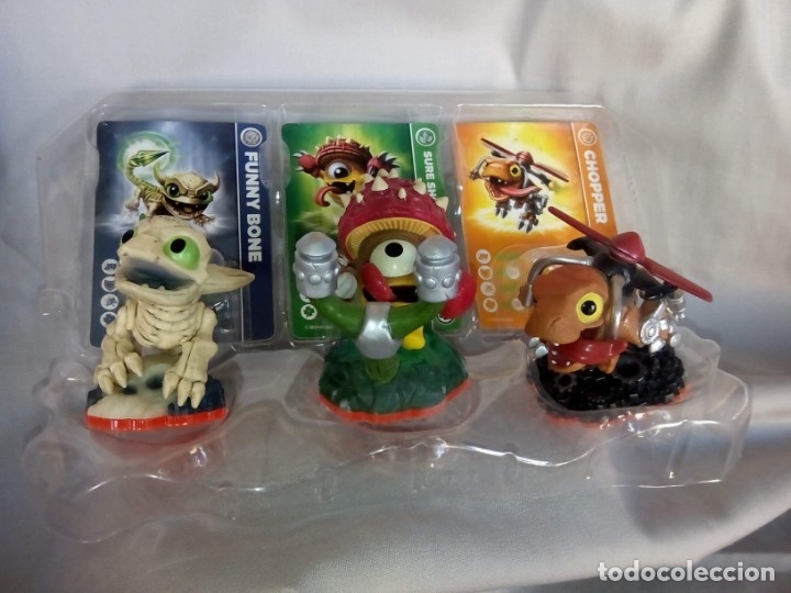 Figuras de acci&oacute;n: figuras skylanders lost islands y collection vault - Foto 2