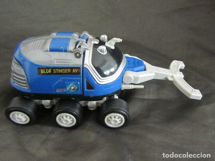 Figuras de acci&oacute;n: BEETLEBORGS BLUE STINGER EXCELENTE ESTADO BANDAI 1996