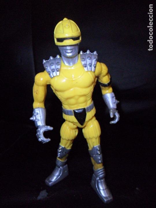 Figuras de acci&oacute;n: ROLLER AMARILLO - ROLLER WARRIORS, , LANARD 1991 - Foto 1