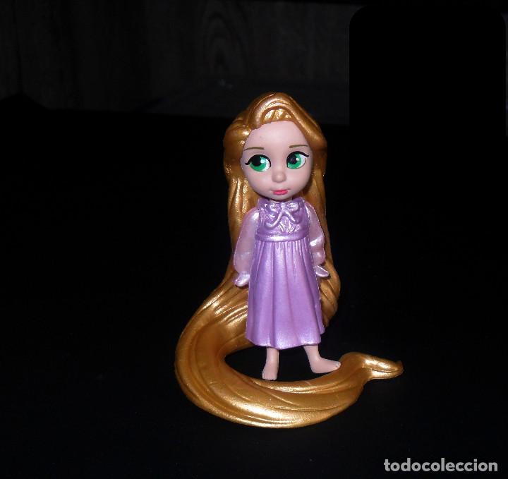 Action Figures: Figura de Princesa rapunzel Peque&ntilde;a Ni&ntilde;a Chica Disney PVC duro 8 cm