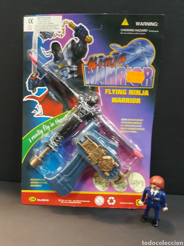 Figuras de acci&oacute;n: Bootleg dragon flyz ninja warrior CHAP MEI 1996 - Foto 1