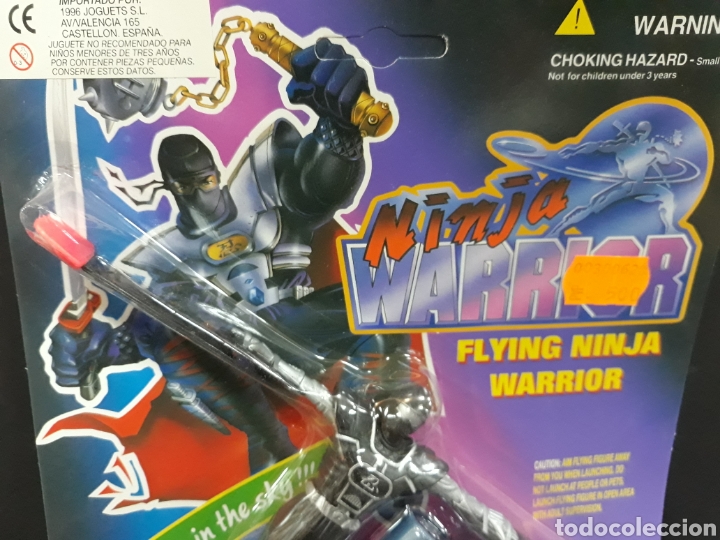 Figuras de acci&oacute;n: Bootleg dragon flyz ninja warrior CHAP MEI 1996 - Foto 2