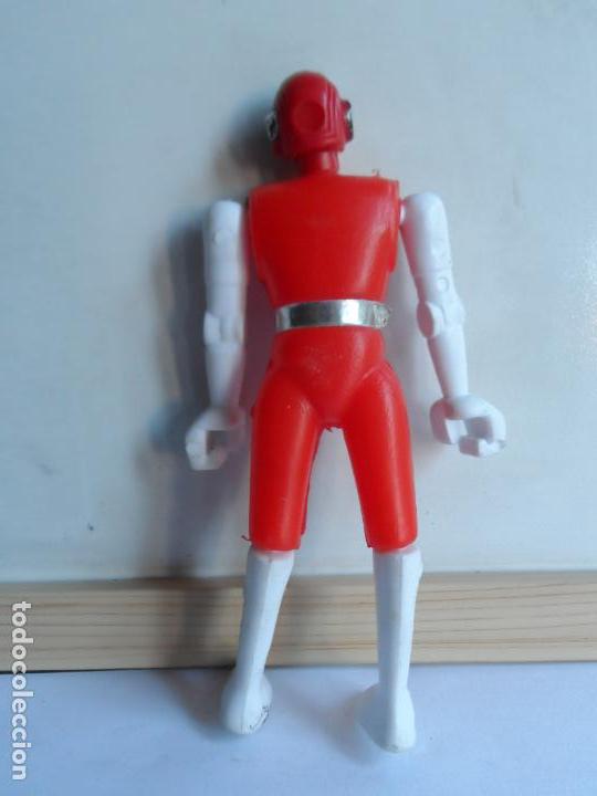 Figuras de acci&oacute;n: mu&ntilde;eco articulado plastico power ranger - Foto 2