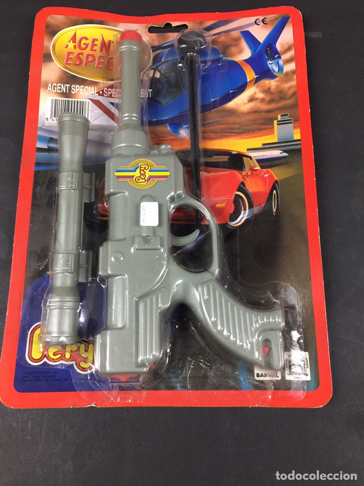 Figuras de acci&oacute;n: Pistola pery a&ntilde;os 80