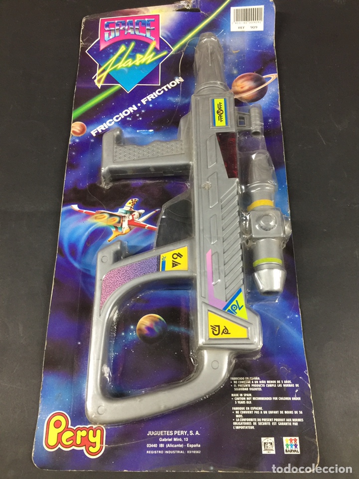 Figuras de acci&oacute;n: Pistola pery a&ntilde;os 80