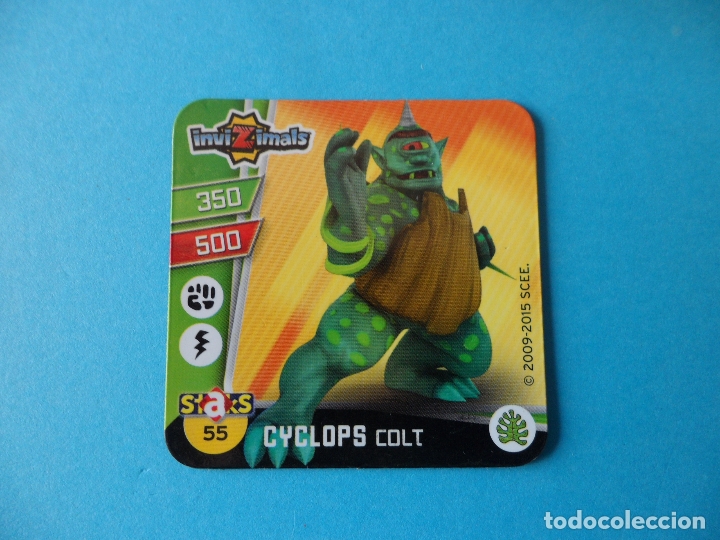 Figuras de acci&oacute;n: Figura de Cyclops Pup + Staks - Invizimals - Foto 2