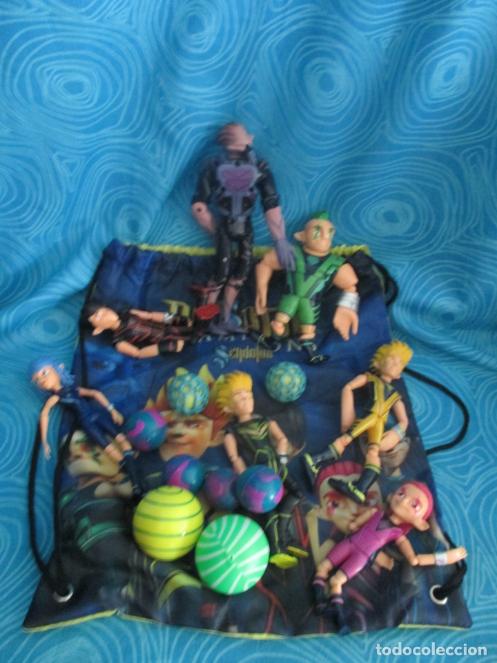 Figuras de acci&oacute;n: GRAN LOTE DESAFIO SANDOKAI, DE SIMBA