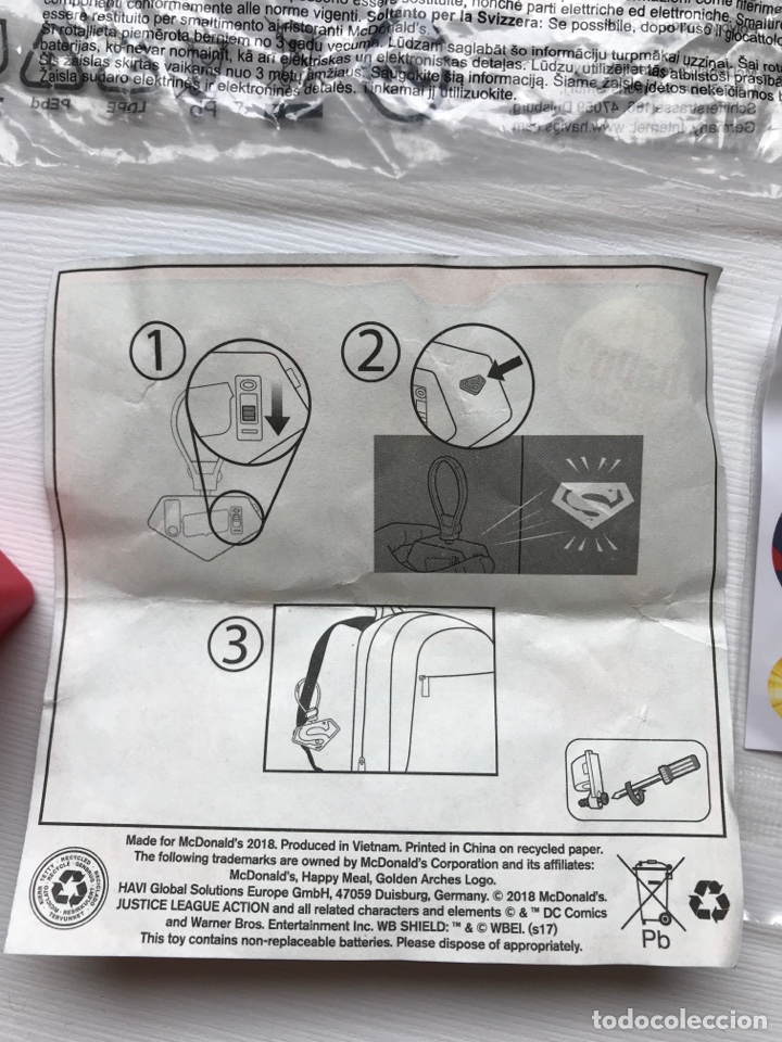 Figuras de acci&oacute;n: Llavero Superman McDonald - Foto 4