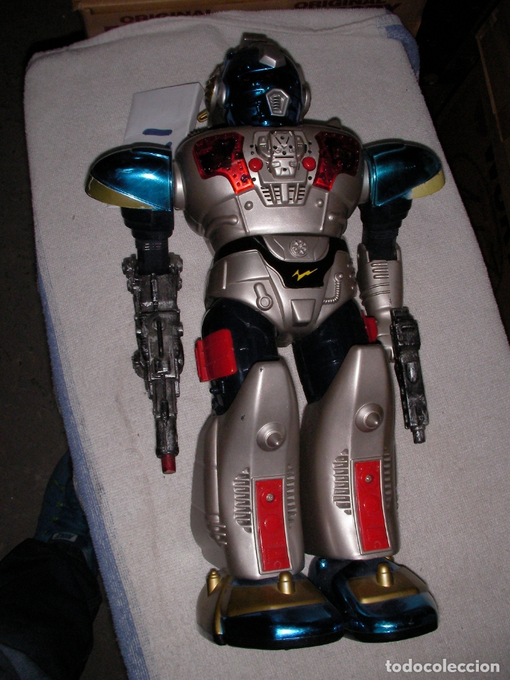 Figuras de acci&oacute;n: ANTIGUO ROBOT DE GRAN TAMA&Ntilde;O CON SONIDO - Foto 4