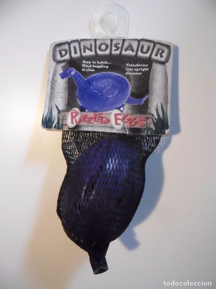 Figuras de acci&oacute;n: DINOSAUR PUZZLE EGGS BRONTOSAURUS HOG WILD 2000 METEORBS BOOTLEG - Foto 1