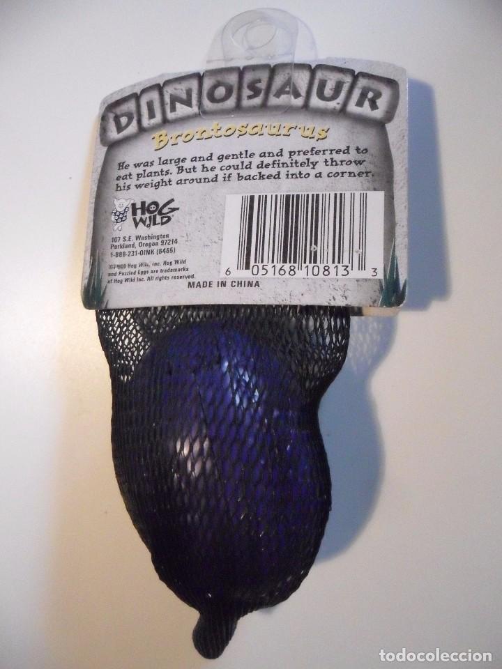 Figuras de acci&oacute;n: DINOSAUR PUZZLE EGGS BRONTOSAURUS HOG WILD 2000 METEORBS BOOTLEG - Foto 2