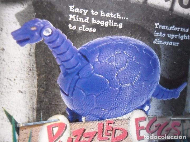 Figuras de acci&oacute;n: DINOSAUR PUZZLE EGGS BRONTOSAURUS HOG WILD 2000 METEORBS BOOTLEG - Foto 3