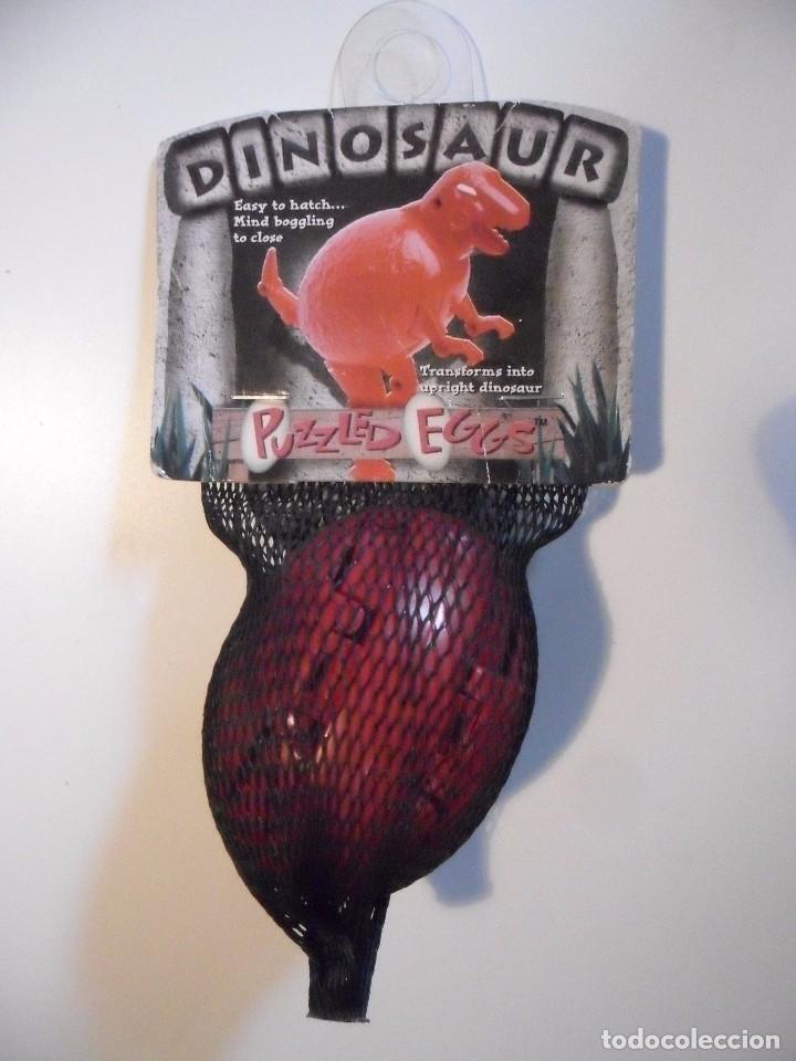 Figuras de acci&oacute;n: DINOSAUR PUZZLE EGGS T-REX HOG WILD 2000 METEORBS BOOTLEG - Foto 1