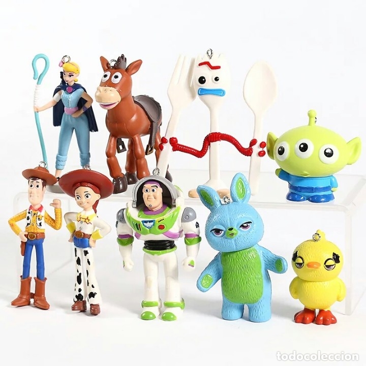 Toy Story 4 Set 9 Figuras Woody Jessie Buzz Li Verkauft Durch