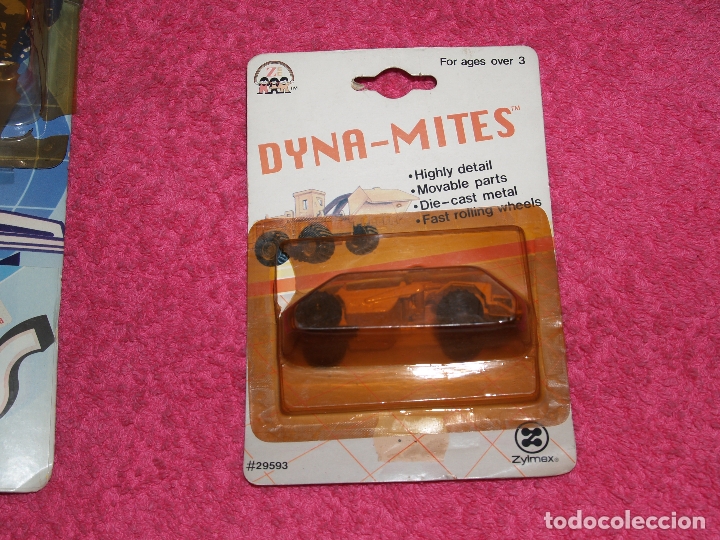 Actionfiguren: 1993 ZYLMEX DYNA MITES VEHICULO DE OBRA EN SU BLISTER NUEVO