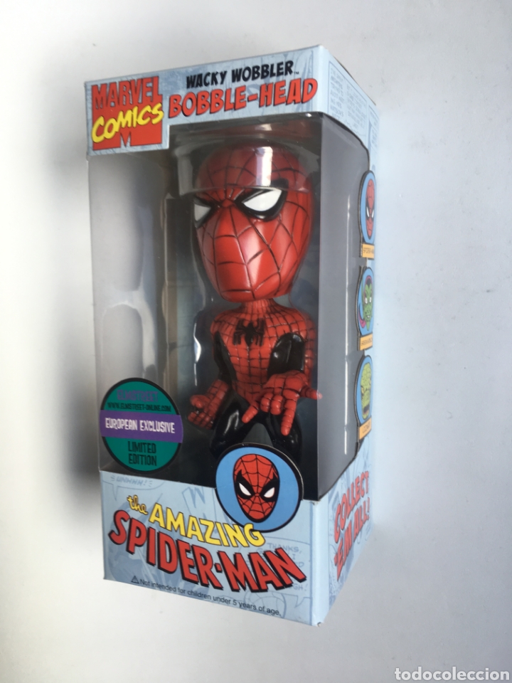 marvel the amazing spiderman bobble head cabezó - Buy Other action figures  on todocoleccion