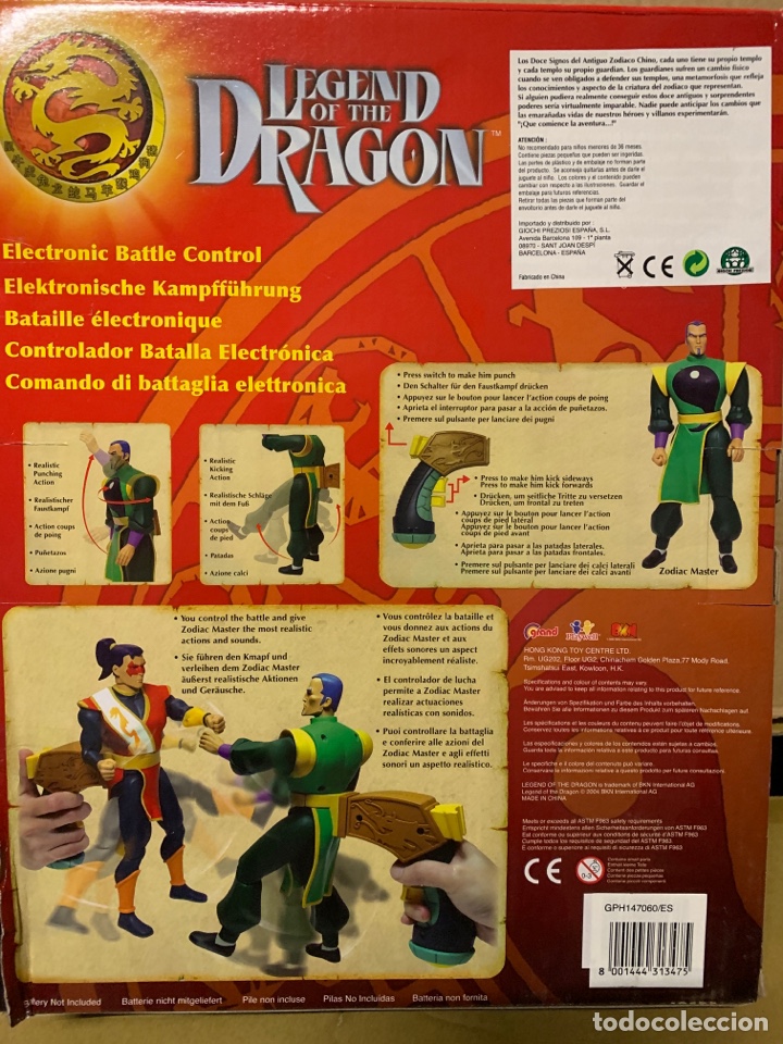 Figuras de acci&oacute;n: LEGEND OF THE DRAGON - Foto 2