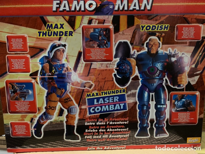 Figuras de acci&oacute;n: FAMOMAN Max Thunder L&aacute;ser Combat - Foto 2